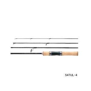 （取寄せ／10月末予定） （24年1月新商品） シマノ 24 トラウトワン NS S47UL-4 （仕舞寸法 39.3cm） （保証書付）