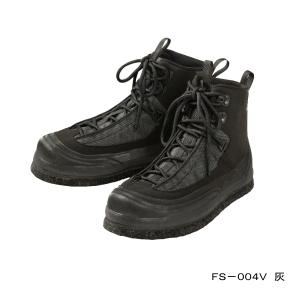 ≪'22年1月新商品！≫ シマノ ウェーディングシューズ カットピンフェルト FS-004V チャコール 26.0cm｜fugashop2