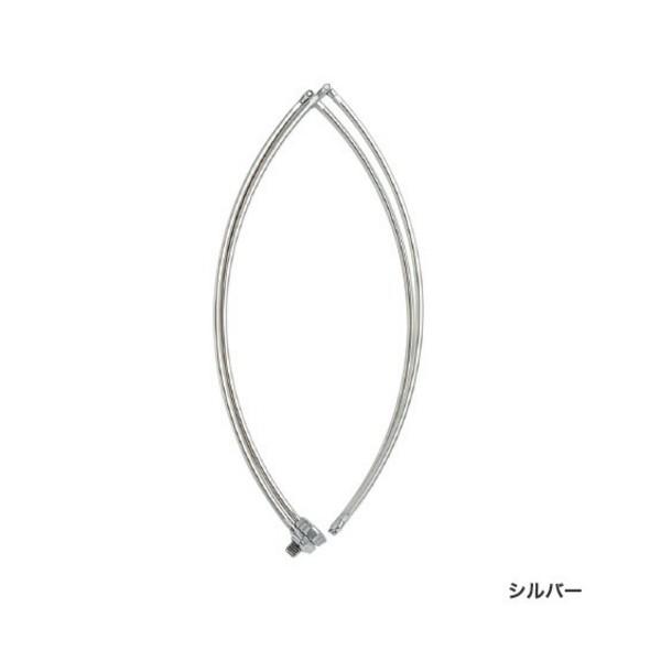 （19年3月新商品） シマノ ステン磯ダモ替枠(4つ折りタイプ) PD-3E1S シルバー 50cm