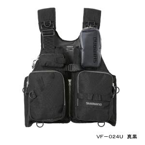 シマノ　ゲームベスト　ＶＦー０６８Ｔ　ブラック　ライフジャケット シマノ ライフジャケット ゲームベストライト フリー ブラック