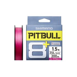 SHIMANO PITBULL 8+ 0.6号 200m　10点 シマノ（SHIMANO） ルアー釣り用PEライン LD-M61T PITBULL(ピットブル
