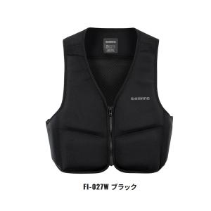シマノ（SHIMANO） ガードベスト FI-027W ブラック 2XL : 釣具・フーガ