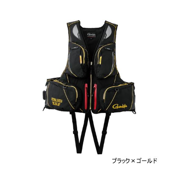 （24年12月新商品） がまかつ アルテマシールドプロ フローティングベスト GM-2183 ブラッ...
