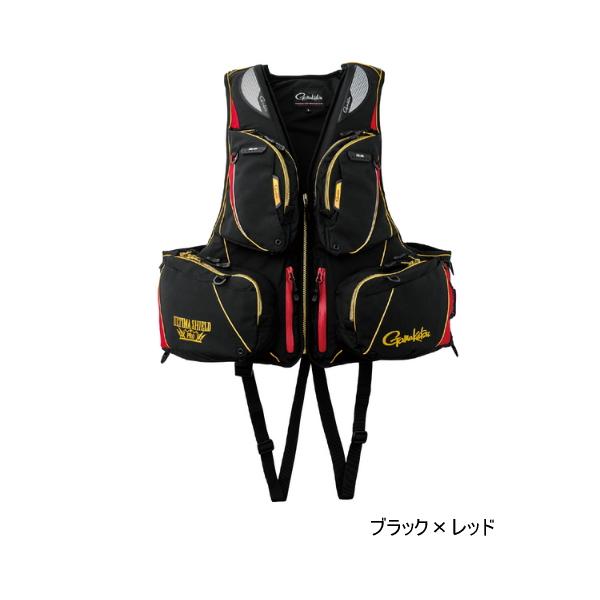 （24年12月新商品） がまかつ アルテマシールドプロ フローティングベスト GM-2183 ブラッ...