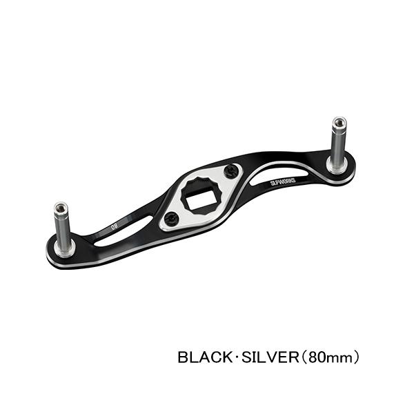 （26年5月新商品） ダイワ SLPW MC クランク ハンドル 80mm ブラック／シルバー （5...