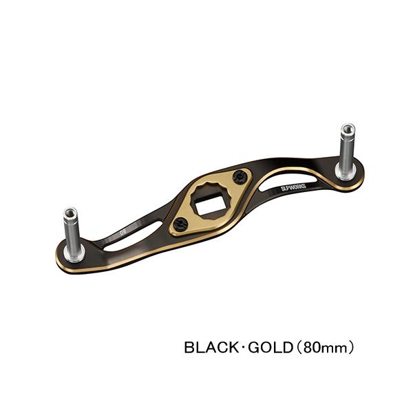 （26年5月新商品） ダイワ SLPW MC クランク ハンドル 80mm ブラック／ゴールド （5...