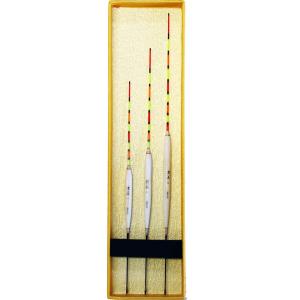 かや 深宙つり用 へら浮き ロングトップ 5本 セット 全長25〜37.5cm