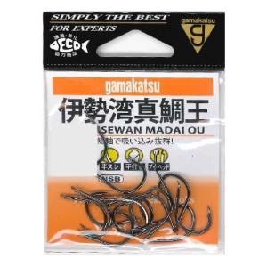 Gamakatsu（がまかつ） 伊勢湾真鯛王 12号 15本 67158 マダイ針 釣り具