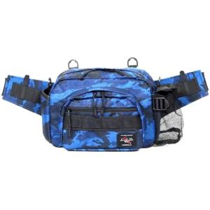 LoveSoulDream ヒップバッグミディアムショット ネオ ブルーカモ