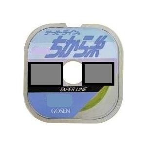 GOSEN（ゴーセン） テーパーライン ちから糸 15m 5本巻き カラー