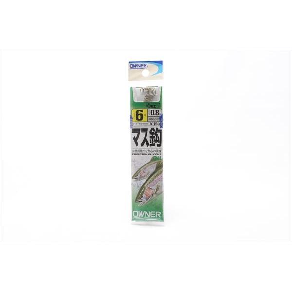 オーナーばり 糸付 20601 マス 6-0.8（JAN/EAN：4953873202667）