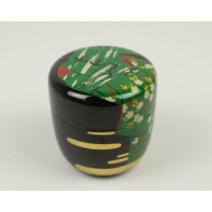 誰ヶ袖蒔絵大棗（春）13代即中斎宗匠好写（普通品）