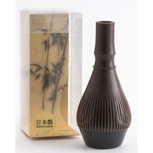 【茶道具】樹脂製茶せん　ブラウン