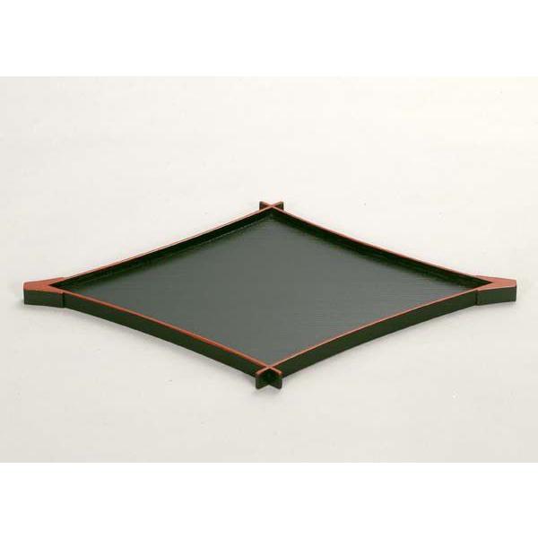 【茶道具】松葉盆（木製）