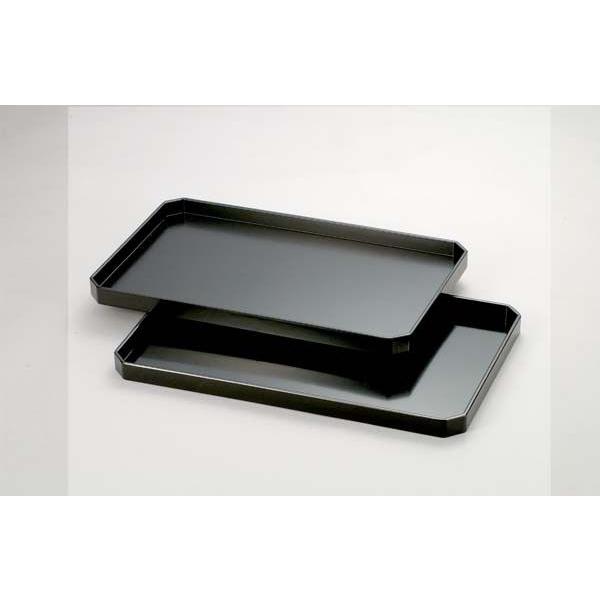 【茶道具】脇引（2枚組）　木製漆手塗り