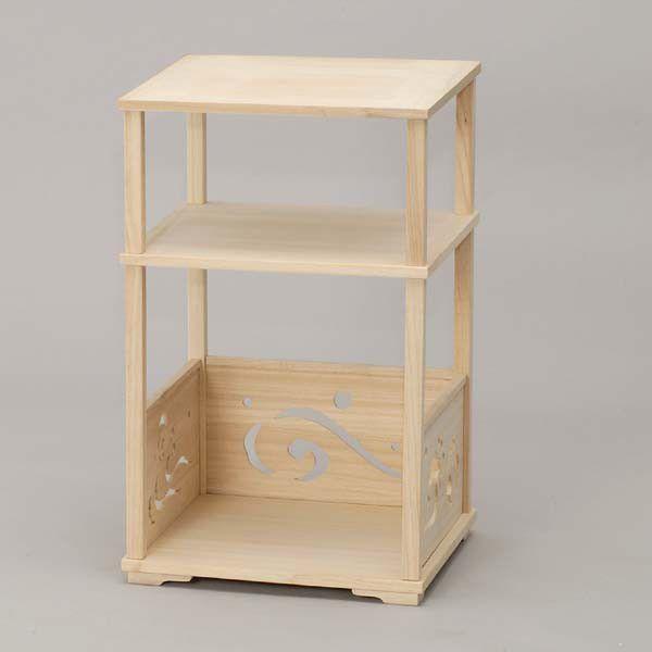 【茶道具】荒磯棚（淡々斎好写）