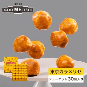 東京みやげ 焼き菓子 / 東京カラメリゼ シューケット 30個入り / 東京土産 お菓子 スイーツ 洋菓子 ギフトお返し 御祝 御礼 出産 結婚 職場 会社 退職