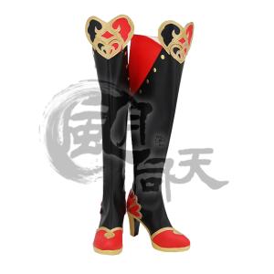 ツイステッドワンダーランド ツイステ 【非公式/二次創作】 リドル・ローズハート コスプレ靴 コスプレブーツ ハロウィン cosplay