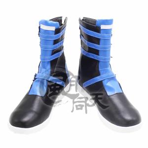 ツイステッドワンダーランド ツイステ 【非公式/二次創作】 イデア・シュラウド コスプレ靴 コスプレブーツ ハロウィン 仮装 変装
