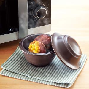 イシガキ産業 デリッシュ・ライフ 陶器 焼きいも鍋 21cm 4218 黒