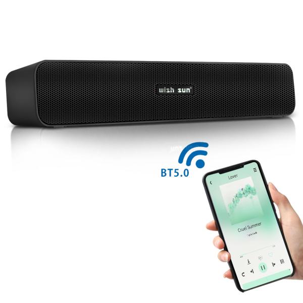 PCスピーカー サウンドバー Bluetooth 高音質 映画 音楽 パソコン/スマホ/テレビ/ゲー...