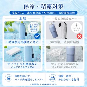 ペットボトルホルダー 保冷 9時間 600ml...の詳細画像4
