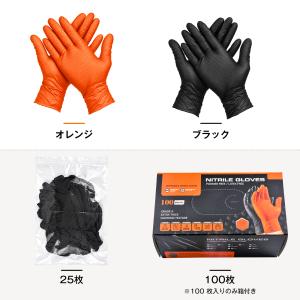 ニトリル手袋 厚手 使い捨て 25枚 100枚...の詳細画像1