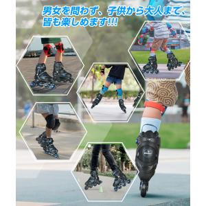 インラインスケート インラインシューズ ローラ...の詳細画像5