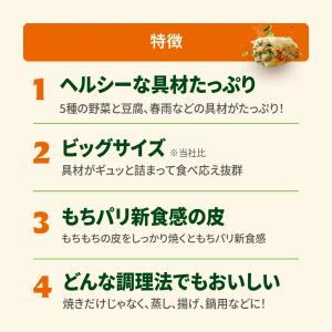 王マンドゥ 肉&野菜 1kg 餃子 ギョウザ ...の詳細画像2