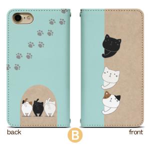 スマホケース 手帳型 ベルト無し iPhone...の詳細画像2