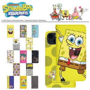 スマホケース 手帳型 ベルト無し iPhone17 iPhone16 iPhone15 iPhone14 Pro iPhone13 iphone12 iPhoneSE2 iPhoneXR pixel8 7 スポンジボブ bn880