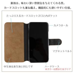 オリジナル イニシャル スマホケース 手帳型 ...の詳細画像2