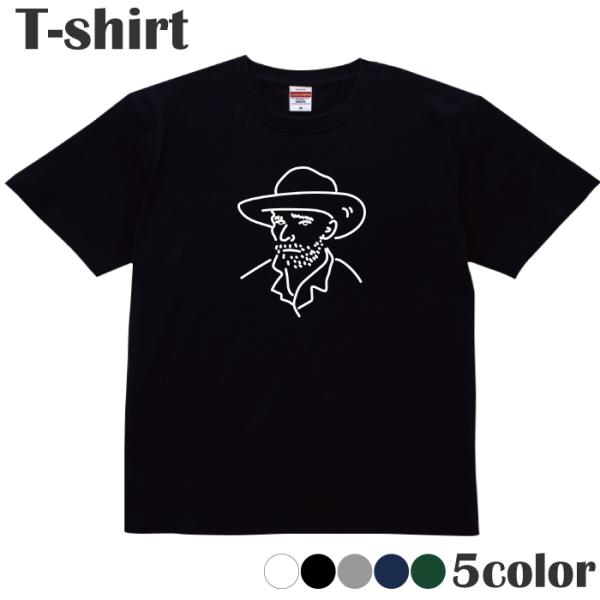 Ｔシャツ ゴッホ 似顔絵 イラスト カットソー 半袖 レディース メンズ 綿 キッズ S M L L...