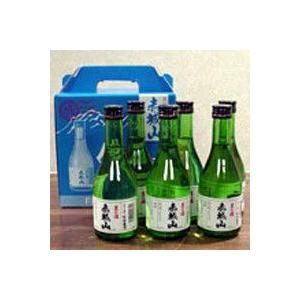 赤城山 男の酒 本醸造辛口 生貯蔵酒 300ml×6本セット