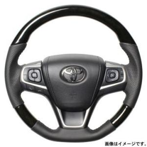 REAL（レアル） ステアリングハンドル 55ブラックウッド ブラック