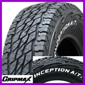 在庫あり 4本セット GRIPMAX グリップマックス インセプション A/TII RWL ホワイト...