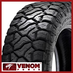 4本セット VENOM POWER ヴェノムパワー テラハンターR/T+ BSW ブラックサイドウォ...