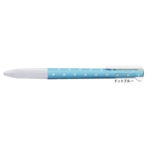 スタイルフィット 3色ホルダー ドットブルー UE3H208D.33 三菱鉛筆 
