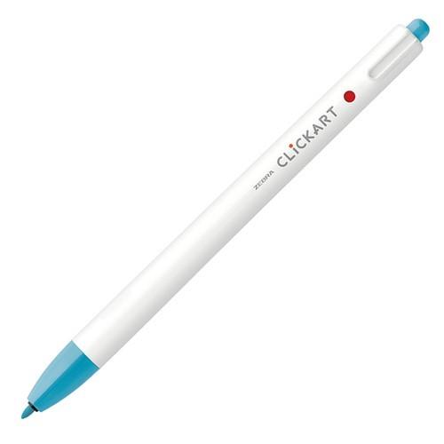 クリッカート ライトブルー WYSS22-LB 水性ペン ゼブラ