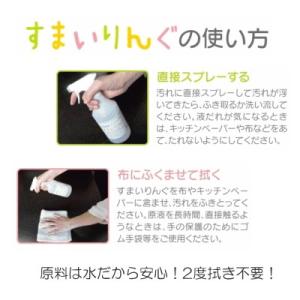 アルカリ電解水 スプレーボトル セット pH1...の詳細画像5
