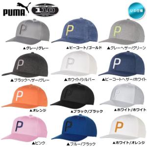 2018 PUMA プーマ P110 スナップバック キャップ 帽子 USモデル 021448 リッキー・ファウラー着用 Snapback rickie fowler 「メール便不可」「あすつく対応」