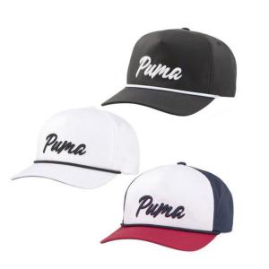 PUMA プーマ レトロロープ スナップバック キャップ USモデル 023924 Puma Retro Rope Snapback Cap「メール便不可」「あすつく対応」｜fujico