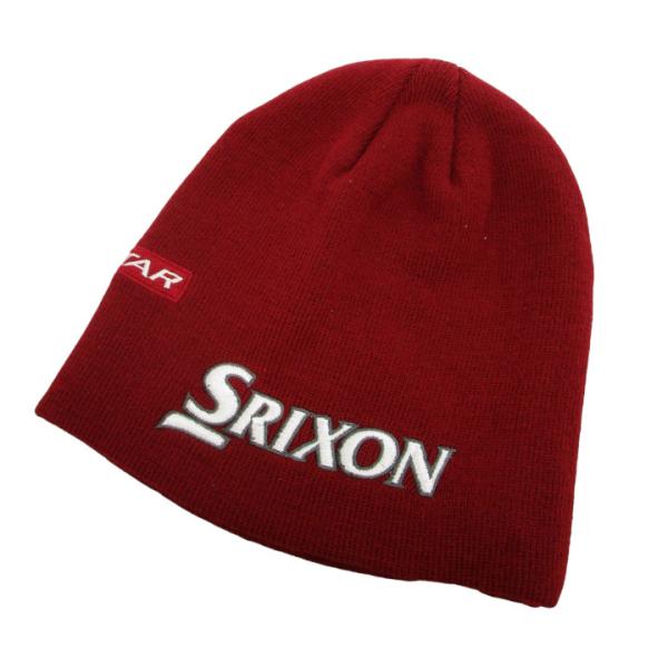 スリクソン SRIXON Z-STAR ニット キャップ SMH0170X ボルドー 日本仕様 クリ...