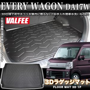 エブリィワゴン DA17W インテリア フロアマット 6P セット チェック柄