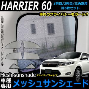 TOYOTA 60/65系HARRIER トヨタ ハリアーのサンシェード 日よけ