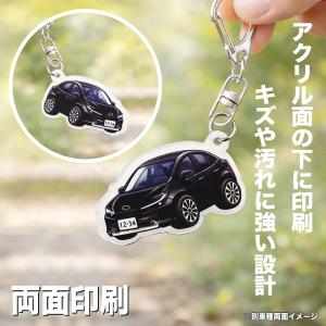 WR-V DG5 系 車種別 イラスト アクリ...の詳細画像3