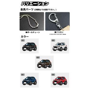 WR-V DG5 系 車種別 イラスト アクリ...の詳細画像5