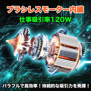 ハンディクリーナー コードレス 掃除機 130...の詳細画像1