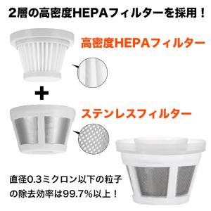 ハンディクリーナー コードレス 掃除機 130...の詳細画像3