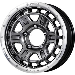 【新品/5本セット】ジムニーシエラ 夏タイヤ ホイール 215/70R16 BFG オールテレーンT/A KO2 RWL/RBL WORK クラッグ ティーグラビックII 16インチ｜fujicorporation